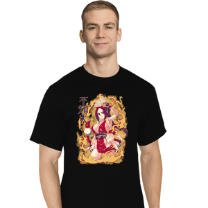 Shirts T-Shirts, Tall / Large / Black Fire Ninja Mai