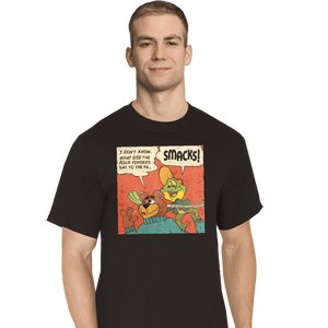 Secret_Shirts T-Shirts, Tall / Large / Black DigEm Frog