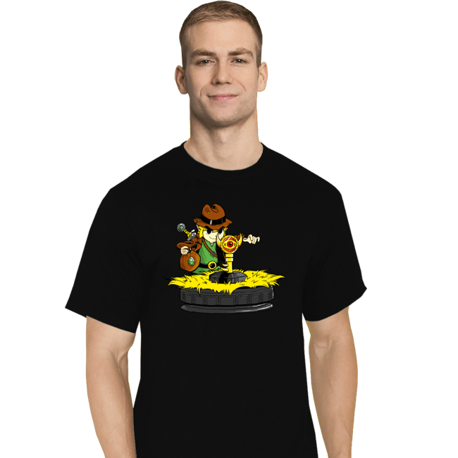 Shirts T-Shirts, Tall / Large / Black Raiders Of The Boss Key