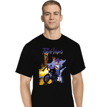 Load image into Gallery viewer, Shirts T-Shirts, Tall / Large / Black Purple Vegeta
