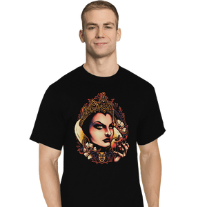 Daily_Deal_Shirts T-Shirts, Tall / Large / Black The Queen Of Envy