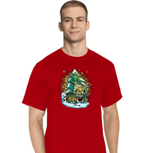 Secret_Shirts T-Shirts, Tall / Large / Red Bulby Christmas