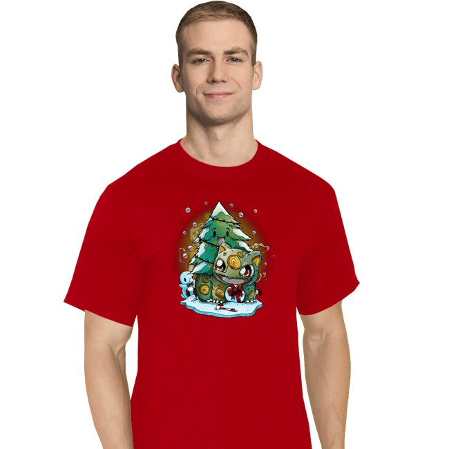 Secret_Shirts T-Shirts, Tall / Large / Red Bulby Christmas