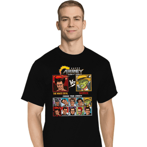 Daily_Deal_Shirts T-Shirts, Tall / Large / Black Jim Carrey Fight Night