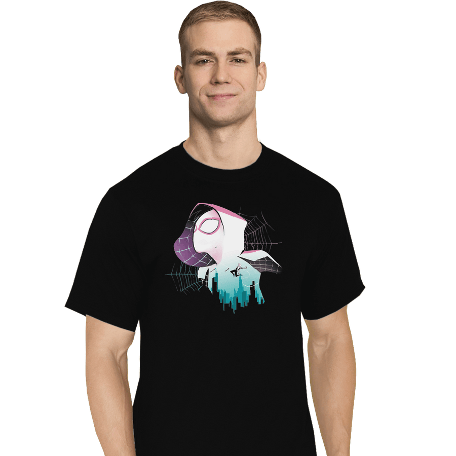 Shirts T-Shirts, Tall / Large / Black Spider Gwen