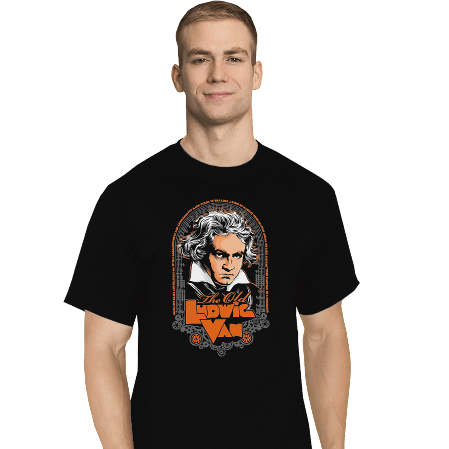 Shirts T-Shirts, Tall / Large / Black Ludwig Van