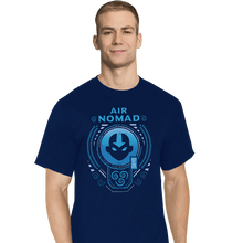 Load image into Gallery viewer, Secret_Shirts T-Shirts, Tall / Large / Navy Mighty Airbender
