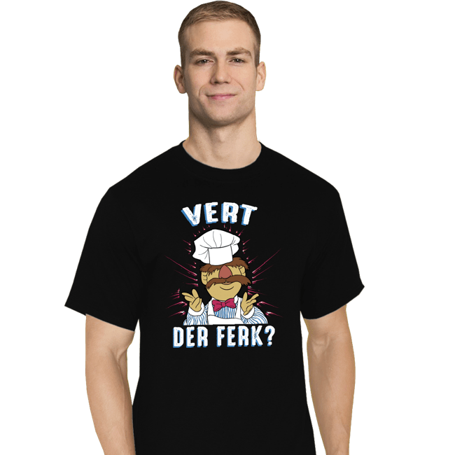 Secret_Shirts T-Shirts, Tall / Large / Black Swedish Chef!