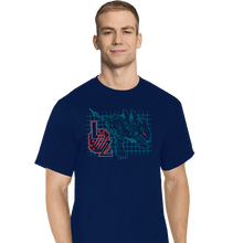 Load image into Gallery viewer, Secret_Shirts T-Shirts, Tall / Large / Navy Liger
