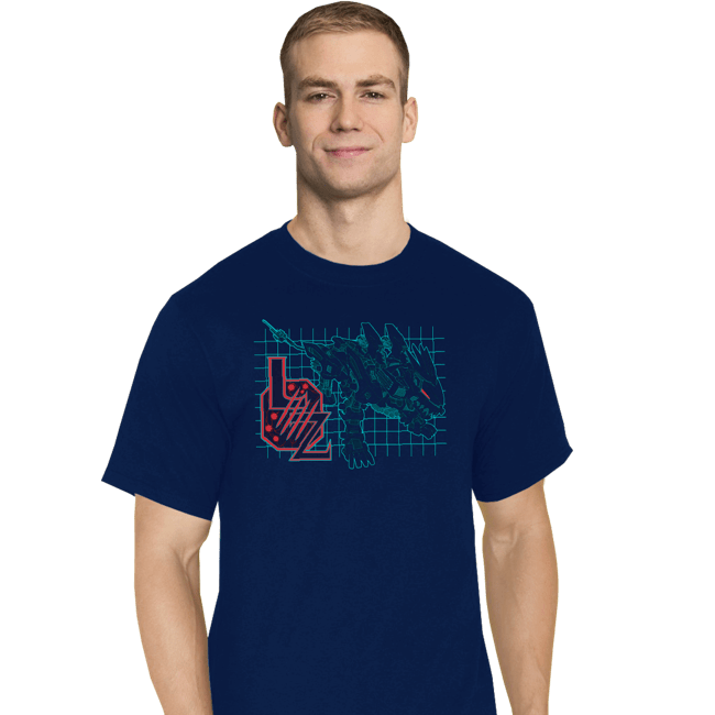 Secret_Shirts T-Shirts, Tall / Large / Navy Liger