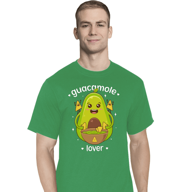 Shirts T-Shirts, Tall / Large / Sports Grey Guacamole Lover