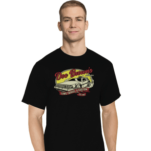 Daily_Deal_Shirts T-Shirts, Tall / Large / Black Doc's Automotive