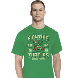 Shirts T-Shirts, Tall / Large / Athletic grey Fighting Turtles