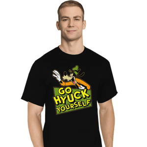 Shirts T-Shirts, Tall / Large / Black Go Hyuck Yourself