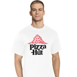 Shirts T-Shirts, Tall / Large / White Pizza The Hut