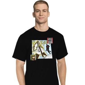Secret_Shirts T-Shirts, Tall / Large / Black Bizarre Fight