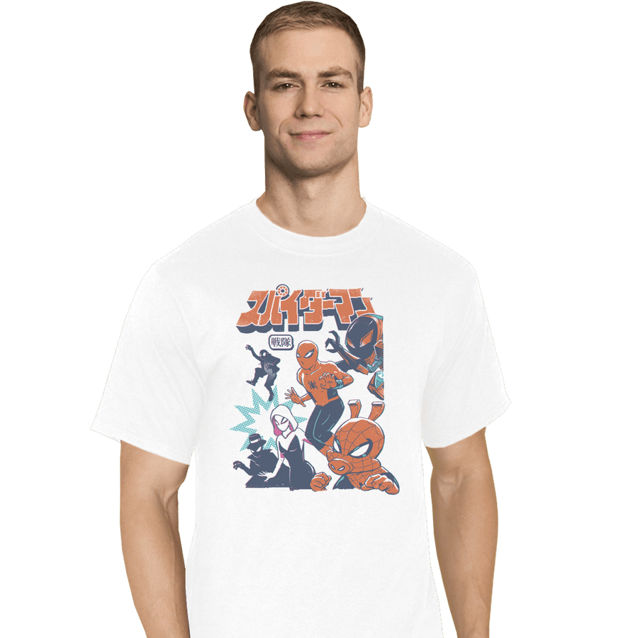 Shirts T-Shirts, Tall / Large / White Spider Squadron