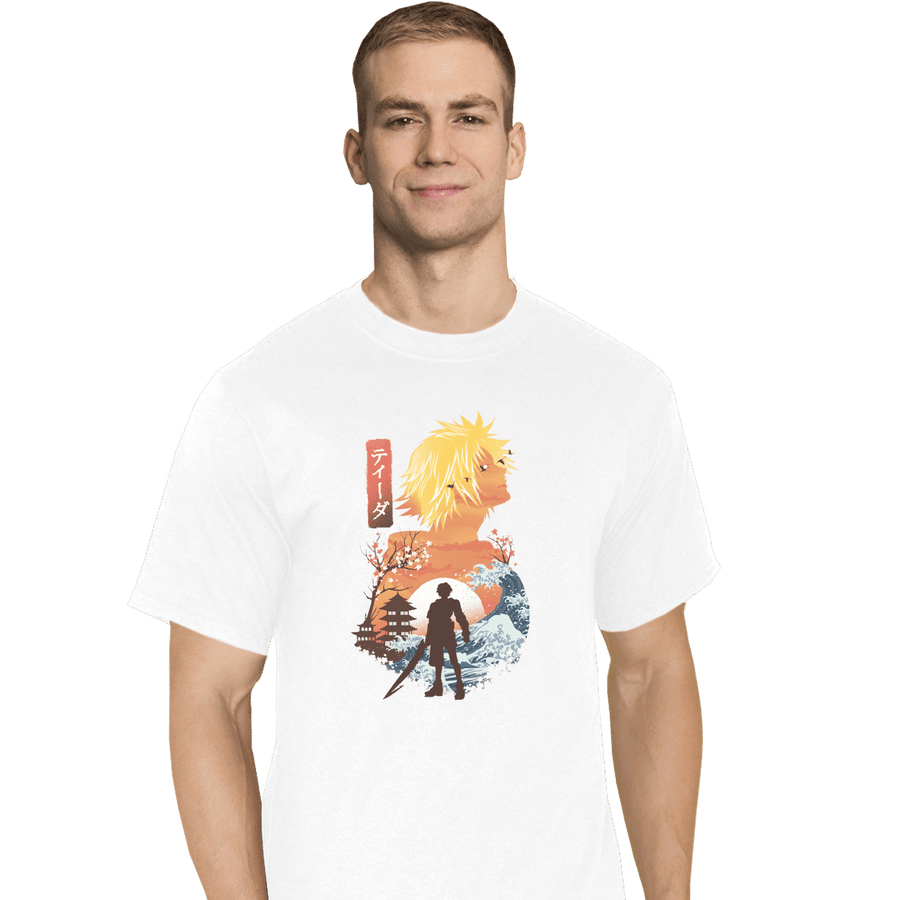 Shirts T-Shirts, Tall / Large / White Ukiyo Tidus