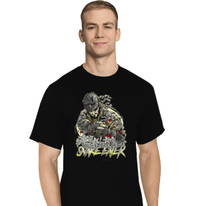 Shirts T-Shirts, Tall / Large / Black Snake Eater