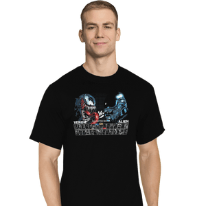 Shirts T-Shirts, Tall / Large / Black Select Venom VS Alien