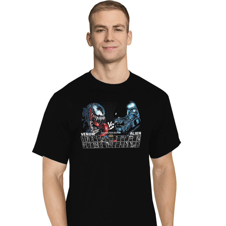Shirts T-Shirts, Tall / Large / Black Select Venom VS Alien