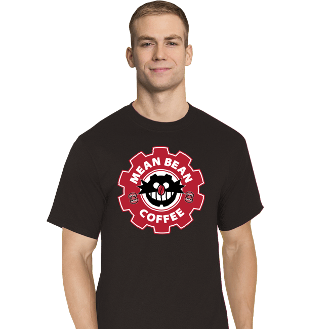 Secret_Shirts T-Shirts, Tall / Large / Black Mean Bean Coffee
