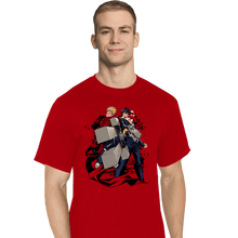Load image into Gallery viewer, Shirts T-Shirts, Tall / Large / Red Cross Fire
