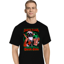 Load image into Gallery viewer, Secret_Shirts T-Shirts, Tall / Large / Black Dark Lord Christmas
