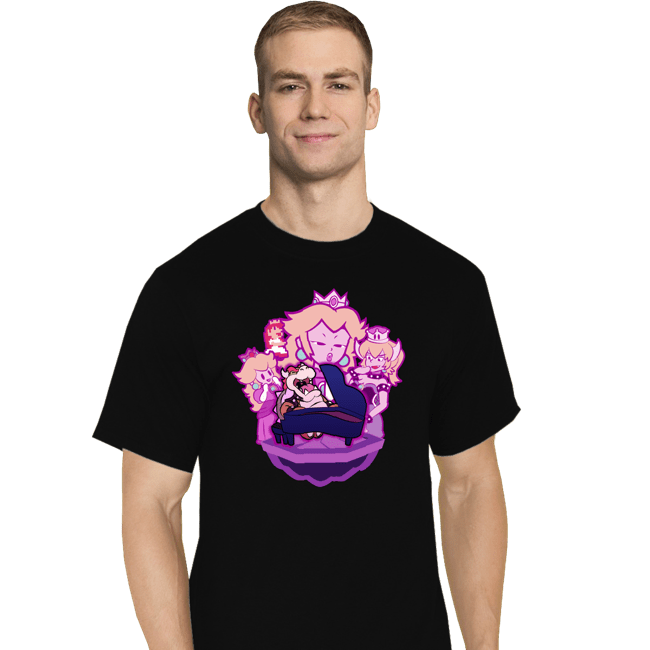 Daily_Deal_Shirts T-Shirts, Tall / Large / Black Peaches!