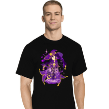 Load image into Gallery viewer, Shirts T-Shirts, Tall / Large / Black Astral Reflection Mona
