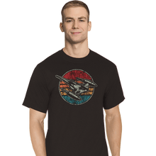 Load image into Gallery viewer, Shirts T-Shirts, Tall / Large / Black Vintage Starfighter
