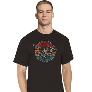 Shirts T-Shirts, Tall / Large / Black Vintage Starfighter