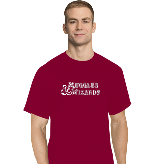 Secret_Shirts T-Shirts, Tall / Large / Red Muggles And Wizards