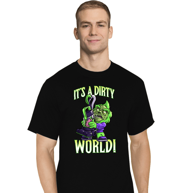 Daily_Deal_Shirts T-Shirts, Tall / Large / Black Cute But Dirty