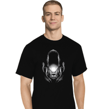 Load image into Gallery viewer, Shirts T-Shirts, Tall / Large / Black Alien Head
