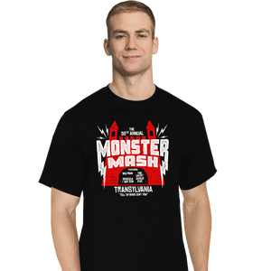 Daily_Deal_Shirts T-Shirts, Tall / Large / Black Monster Mash