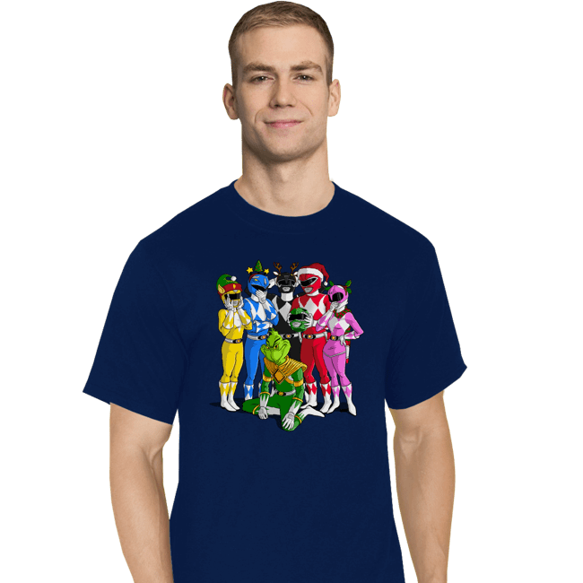 Secret_Shirts T-Shirts, Tall / Large / Navy Grinch Ranger