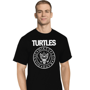 Shirts T-Shirts, Tall / Large / Black Turtles