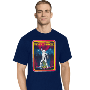 Shirts T-Shirts, Tall / Large / Navy Fever Awakes