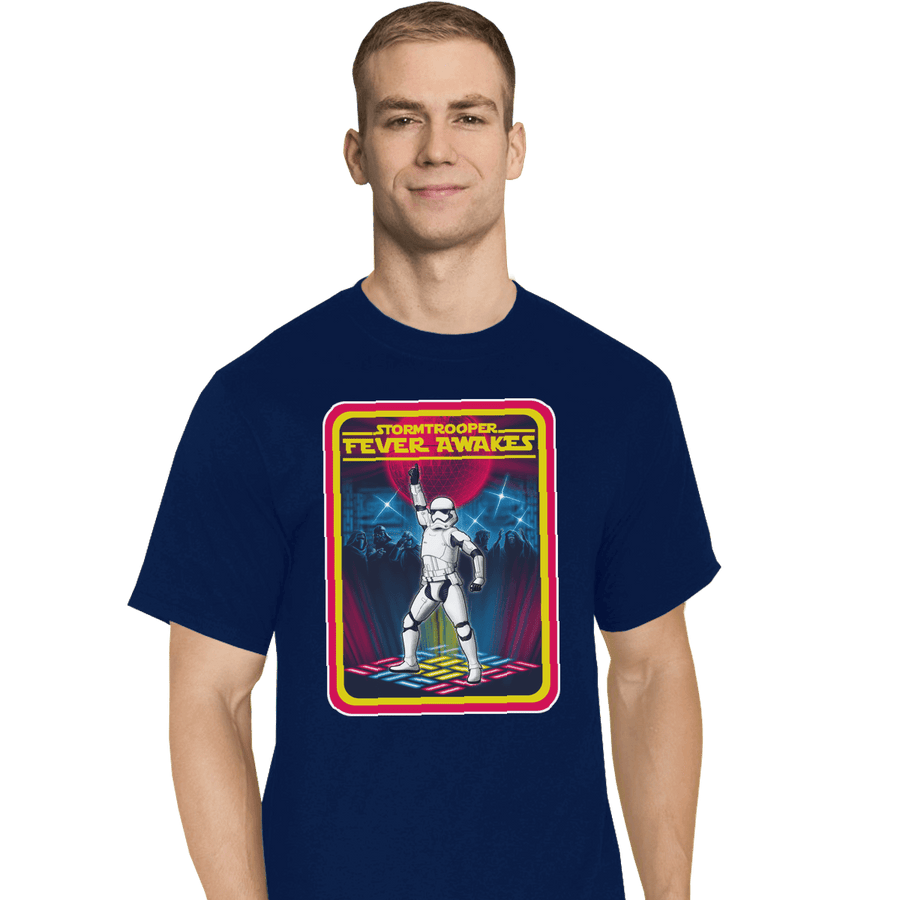 Shirts T-Shirts, Tall / Large / Navy Fever Awakes