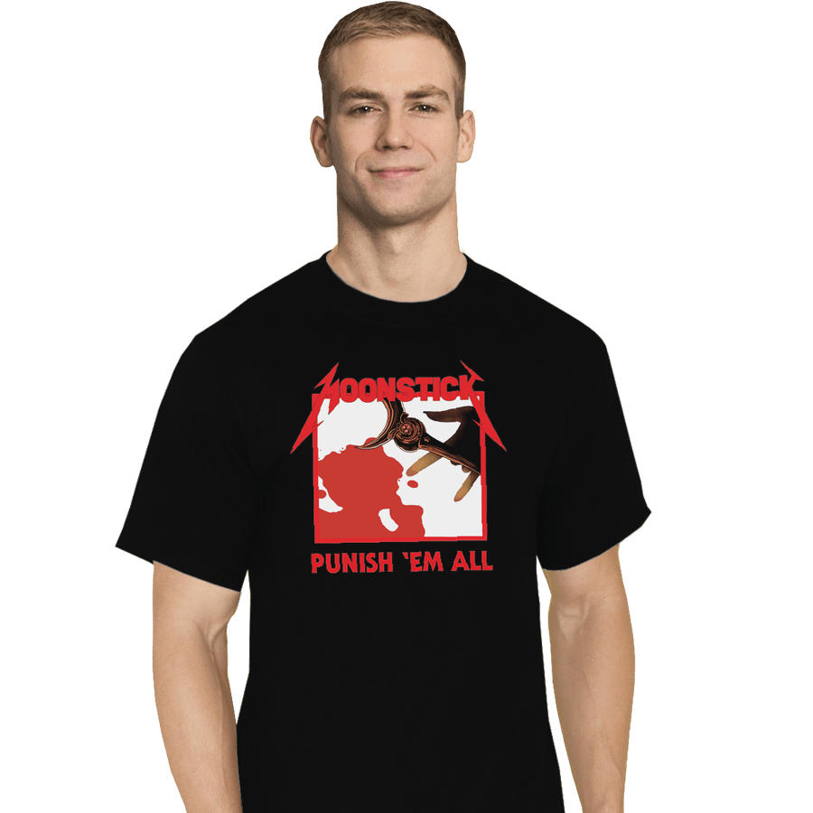 Shirts T-Shirts, Tall / Large / Black Punish 'Em All