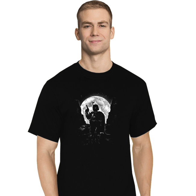 Shirts T-Shirts, Tall / Large / Black Moonlight Hunter
