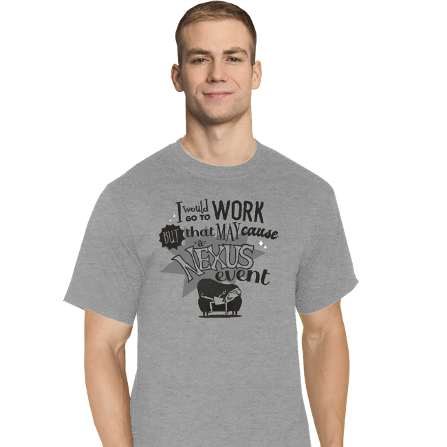 Secret_Shirts T-Shirts, Tall / Large / Sports Grey Couch Timeline