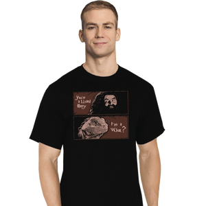 Secret_Shirts T-Shirts, Tall / Large / Black You Are A Lizard