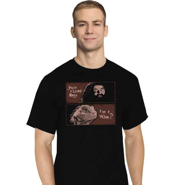 Secret_Shirts T-Shirts, Tall / Large / Black You Are A Lizard