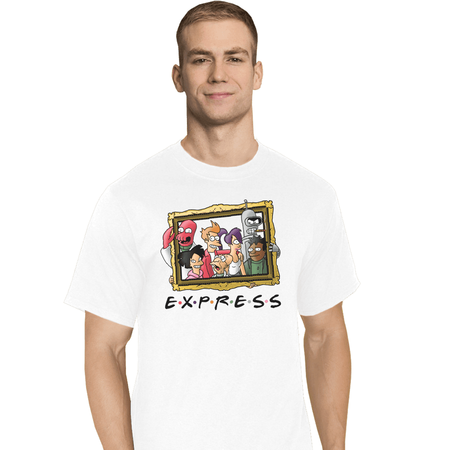 Shirts T-Shirts, Tall / Large / White Friends Express
