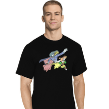 Load image into Gallery viewer, Daily_Deal_Shirts T-Shirts, Tall / Large / Black The Duck  Knight
