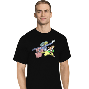 Daily_Deal_Shirts T-Shirts, Tall / Large / Black The Duck  Knight