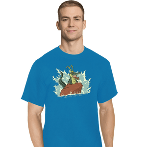 Secret_Shirts T-Shirts, Tall / Large / Royal Blue The Little Alligator