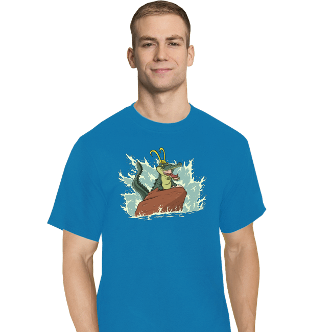 Secret_Shirts T-Shirts, Tall / Large / Royal Blue The Little Alligator